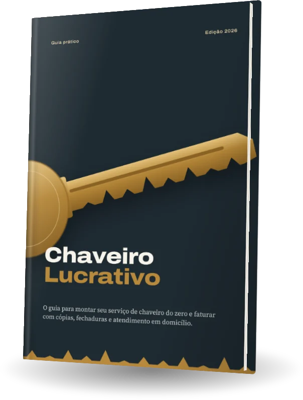 Capa do guia Chaveiro Lucrativo, edição 2026